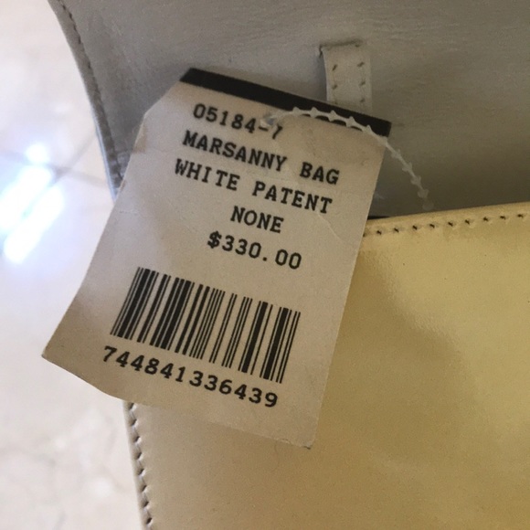 Bally White patent Marsanny Bag - Picture 6 of 7